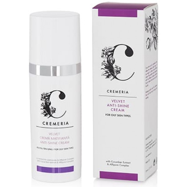 Crema matifianta naturala Velvet 50 ml Cremeria