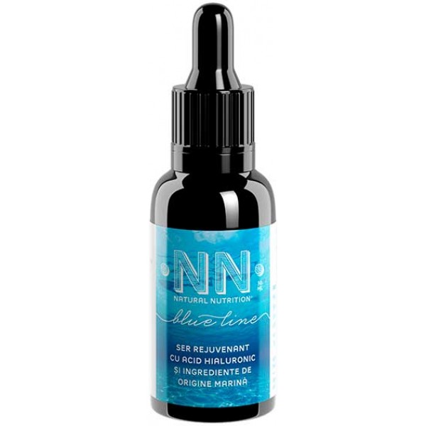 Ser rejuvenant cu ingrediente marine si acid hialuronic NN Cosmetics 30 ml
