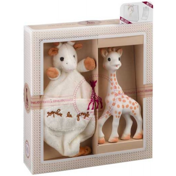 Set SOPHIEsticat Girafa Sophie cu batistuta