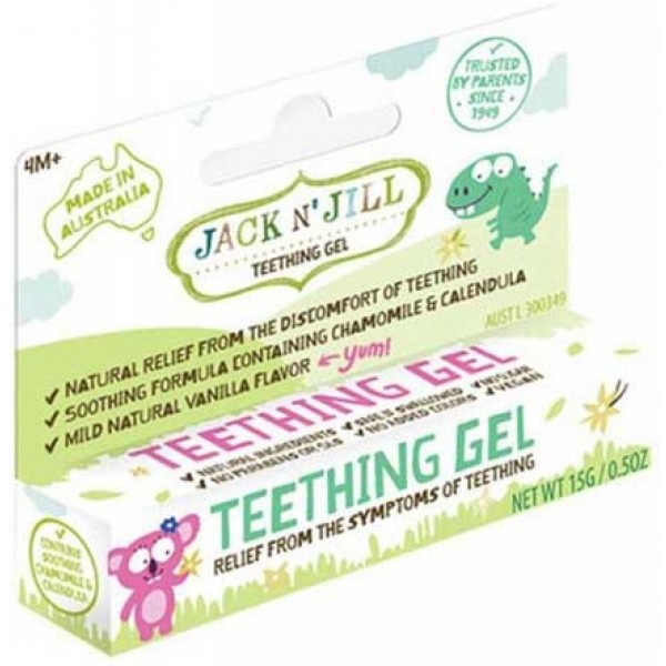 Gel pt calmarea eruptiei dentare Jack n Jill