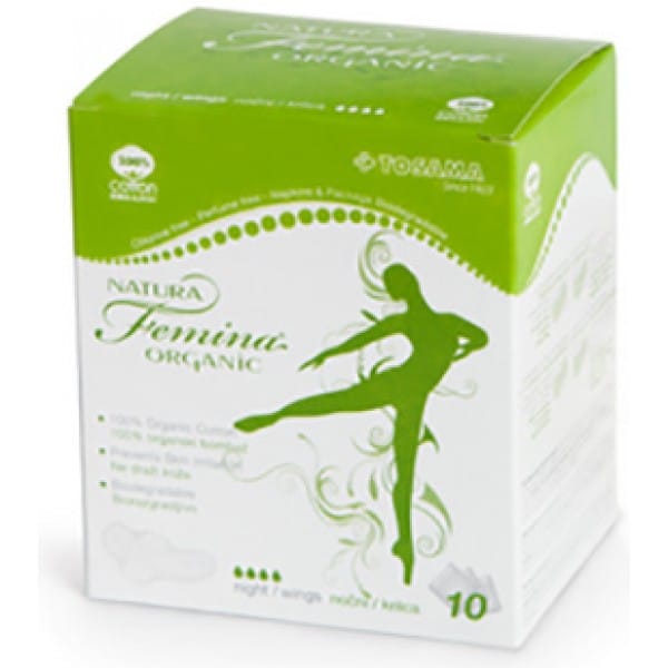 Absorbante din bumbac organic Natura Femina Organic