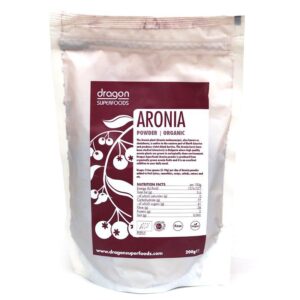 Aronia pudra eco 200g Dragon Superfoods