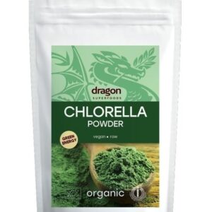 Chlorella pulbere eco 200g Dragon Superfoods