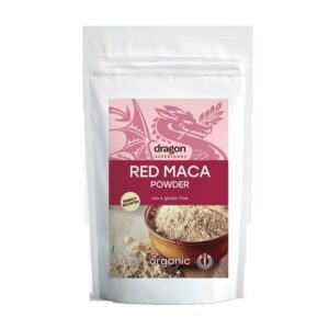 Maca rosie pudra raw eco 100g Dragon Superfoods