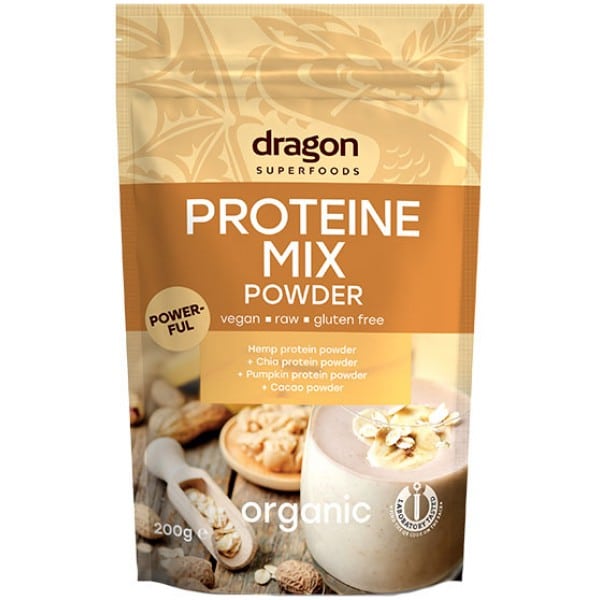 Mix proteic raw eco 200g Dragon Superfoods