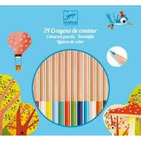 Creioane natur de colorat Djeco Djeco