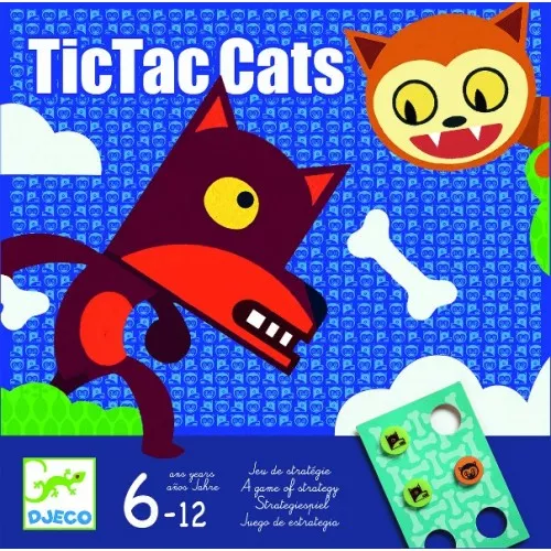 Joc TicTac Cats Djeco Djeco