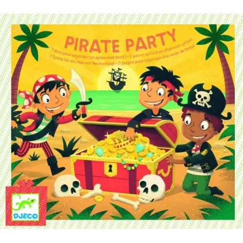 Joc de petrecere gaseste comoara cu pirati Djeco Djeco