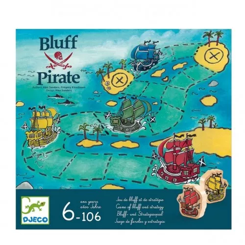 Joc de strategie Bluff pirati Djeco Djeco