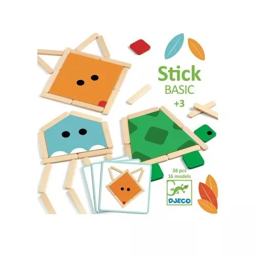 Joc educativ asociere Stick basic Djeco Djeco