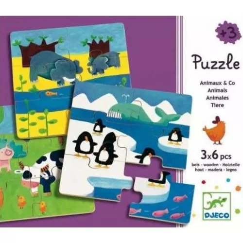 Puzzle Duo Animo Djeco Djeco