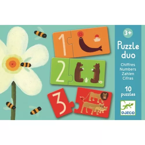 Puzzle duo numere Djeco Djeco