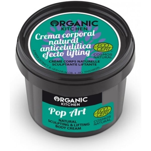 Crema corp lifting anticelulitica Pop Art 100 ml Organic Kitchen