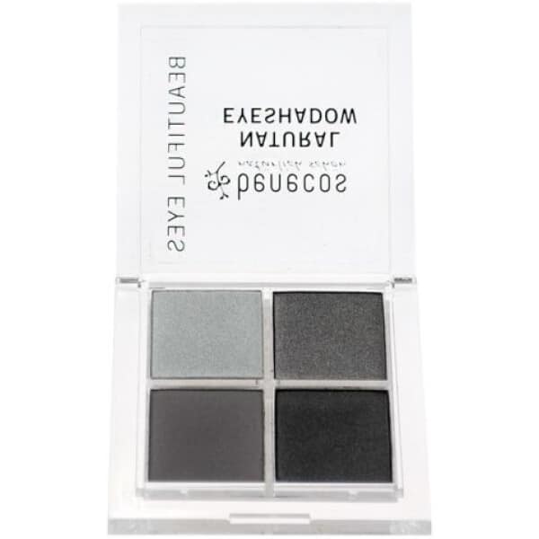 Fard de pleoape natural quattro paleta 4 nuante Benecos Smokey Eyes 003