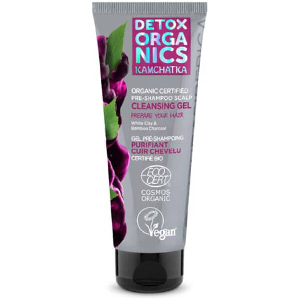 Gel de curatare a scalpului inainte de samponare 75ml DETOX ORGANICS