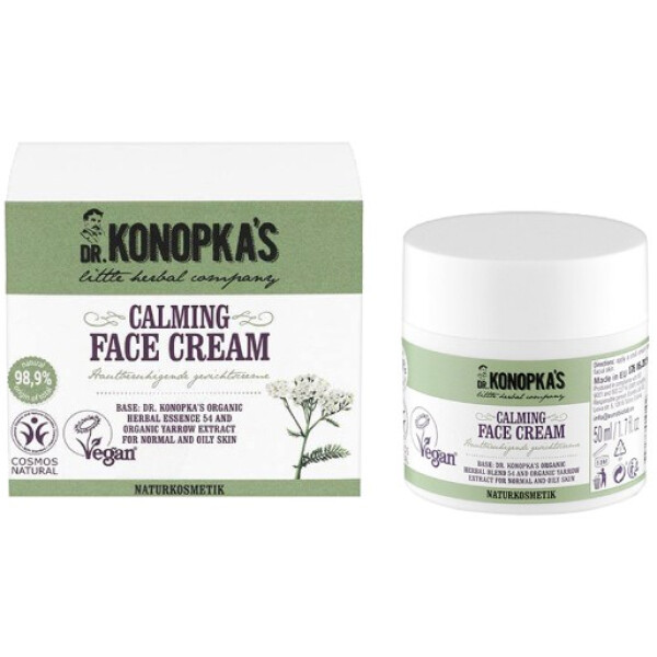 Crema de fata calmanta pentru ten normal sau gras 50 ml Dr. Konopka's