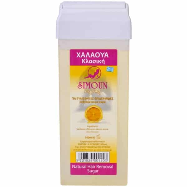 Roll-on ceara naturala de zahar pentru epilat (citrice) 100 g Simoun