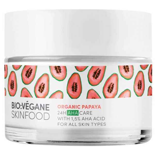 Crema cu acizi AHA 1.5% si papaya 50 ml BIO:VEGANE